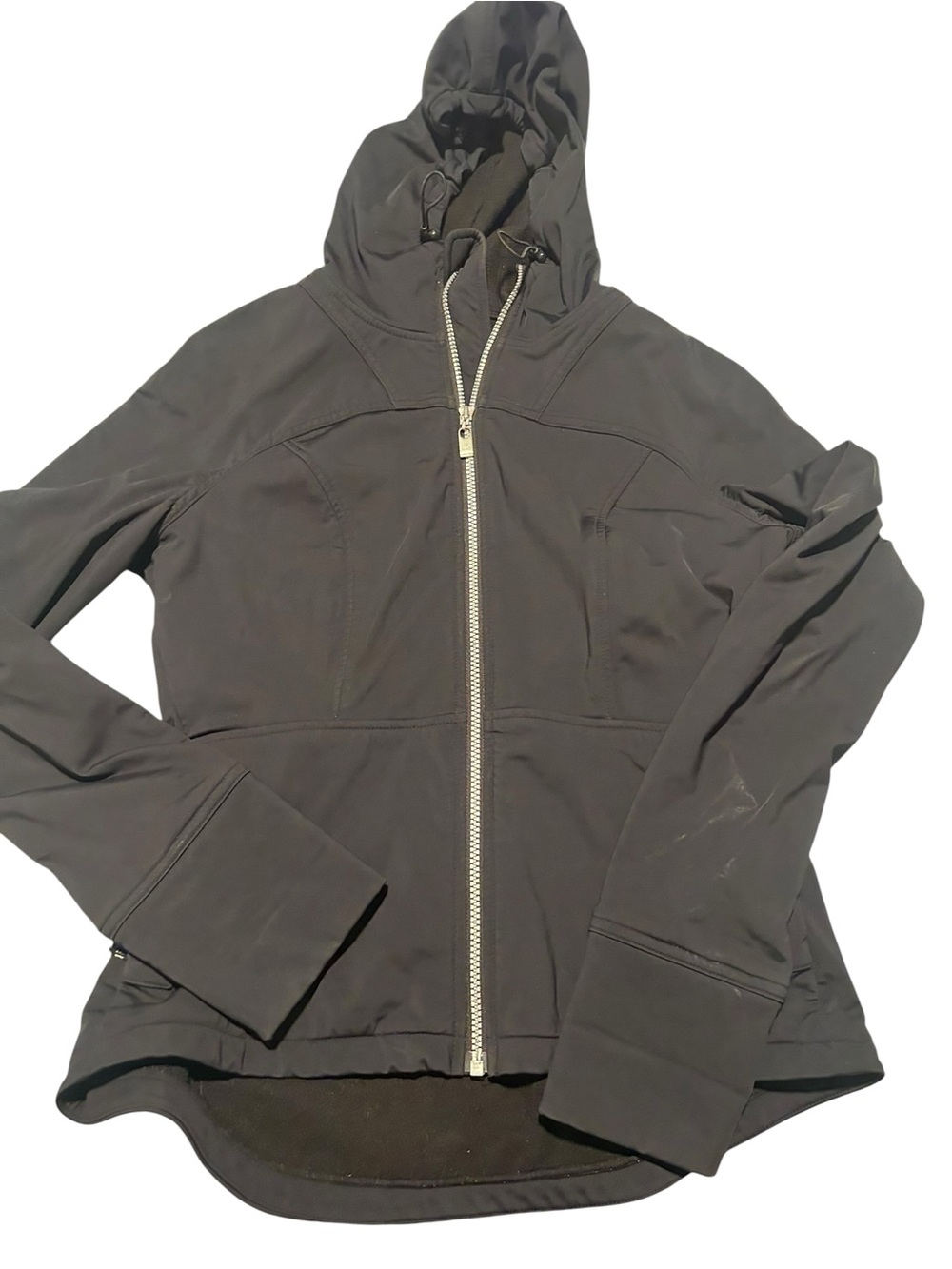 Prana Women's Black Hooded Zip Jacket